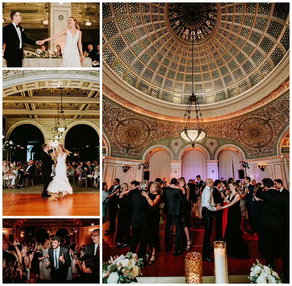 Wedding Reception at Chicago Cultural Center